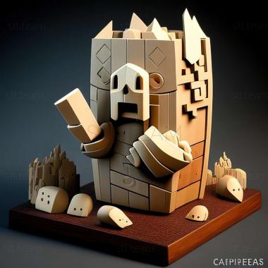 3D модель Игра Разрушители замков (STL)